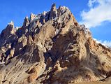 05 Eroded Hills And Spires Next To The Exit From the Aghil Pass In Shaksgam Valley On Trek To Gasherbrum North Base Camp In China